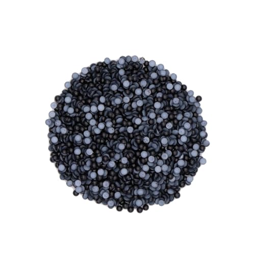 BATHVEVE 2000 Stück Perldiamantaufklebermaterial Perle Selber Machen Schwarz von BATHVEVE