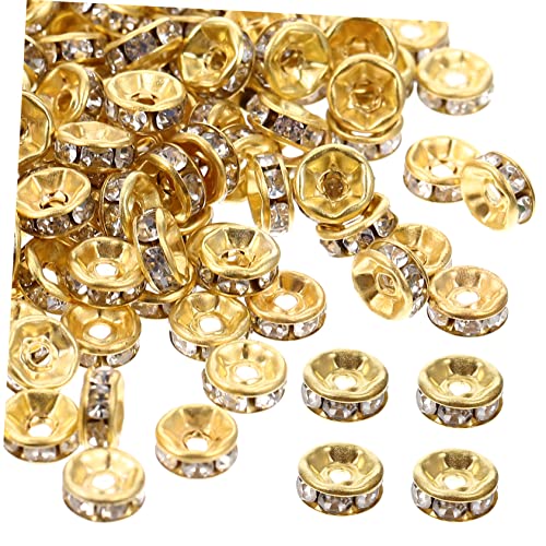 BATHVEVE 200Stücke Rundperlen Spacer Perlen für DIY Schmuckherstellung und Dekorative Handwerkskügelchen für Armbänder Ketten und Bastelprojekte BATHVEVE 200Stücke Rundperlen Spacer Perlen für DIY Schmuckherstellung und Dekorative Handwerkskügelchen für Armbänder Ketten und Bastelprojekte von BATHVEVE