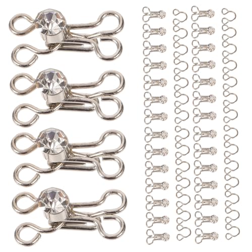 BATHVEVE 20Stücke Hosenhaken und Ösenverschluss für und Kleidung Langlebige Nähhaken zum Annähen für DIY Projekte und Bastelarbeiten BATHVEVE 20Stücke Hosenhaken und Ösenverschluss für und Kleidung Langlebige Nähhaken zum Annähen für DIY Projekte und Bastelarbeiten von BATHVEVE