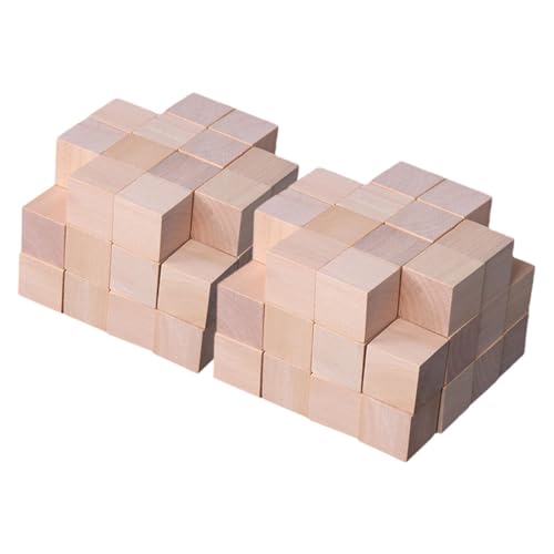 BATHVEVE 250 Stück Quadratische Holzbausteine aus Naturbelassenem Kiefernholz Pädagogisches Bauspielzeug für DIY Bastelmaterial Fördert Kreativität und Feinmotorik BATHVEVE 250 Stück Quadratische Holzbausteine aus Naturbelassenem Kiefernholz Pädagogisches Bauspielzeug für DIY Bastelmaterial Fördert Kreativität und Feinmotorik von BATHVEVE