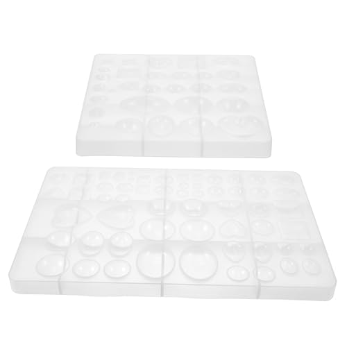BATHVEVE 2Stücke Silikon Gießform für DIY Schmuck Harz Cabochon Formen und Langlebig für Ohrringe Anhänger und Mehr Leicht zu Reinigen Verwenden BATHVEVE 2Stücke Silikon Gießform für DIY Schmuck Harz Cabochon Formen und Langlebig für Ohrringe Anhänger und Mehr Leicht zu Reinigen Verwenden von BATHVEVE