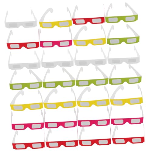 BATHVEVE 30 Stück Farbe Rot Form Party Klassenzimmer 3D Filmbrille Belohnungen 3D Brille Valentinstag Brille Home 3D Filmbrille Home Movie Brille Papier BATHVEVE 30 Stück Farbe Rot Form Party Klassenzimmer 3D Filmbrille Belohnungen 3D Brille Valentinstag Brille Home 3D Filmbrille Home Movie Brille Papier von BATHVEVE