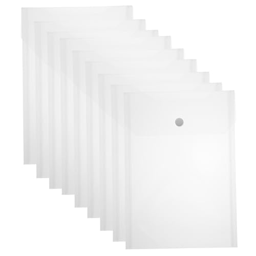 BATHVEVE 30 Stück Teiliges Dokumententaschen Transparente Aufbewahrungstaschen mit Druckknopf Leichte Organizer für Rechnungen Quittungen und Kunstwerke für Büro Schule und Reise BATHVEVE 30 Stück Teiliges Dokumententaschen Transparente Aufbewahrungstaschen mit Druckknopf Leichte Organizer für Rechnungen Quittungen und Kunstwerke für Büro Schule und Reise von BATHVEVE