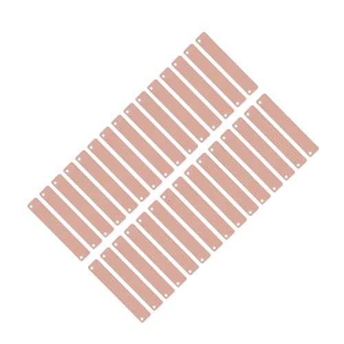 BATHVEVE 30Stücke Kupferanhänger für DIY Schmuck Rostfreie Glänzende Halsketten und Schlüsselanhänger Zubehör Roségold Vielseitig für Projekte BATHVEVE 30Stücke Kupferanhänger für DIY Schmuck Rostfreie Glänzende Halsketten und Schlüsselanhänger Zubehör Roségold Vielseitig für Projekte von BATHVEVE