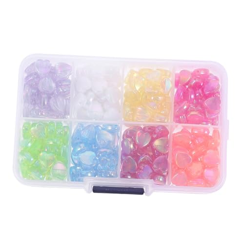 BATHVEVE 320Stücke Herzförmige Acrylperlen DIY Schmuckperlen für Wiederverwendbar für Armbänder Kunsthandwerk und Bastelprojekte BATHVEVE 320Stücke Herzförmige Acrylperlen DIY Schmuckperlen für Wiederverwendbar für Armbänder Kunsthandwerk und Bastelprojekte von BATHVEVE