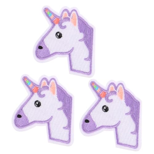 BATHVEVE 3Stücke Einhorn Stoff Patches Niedliche Aufnäher für Kleidung Taschen und DIY Projekte Selbstklebend für Kinderbekleidung und Bastelideen BATHVEVE 3Stücke Einhorn Stoff Patches Niedliche Aufnäher für Kleidung Taschen und DIY Projekte Selbstklebend für Kinderbekleidung und Bastelideen von BATHVEVE