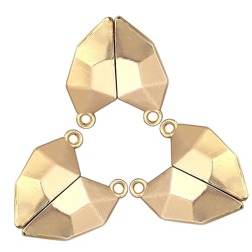 BATHVEVE 3Stücke Magnetische Herzverschluss Halskette Magnetverschlüsse für DIY Schmuckherstellung Einfach zu Bedienen und Armbänder BATHVEVE 3Stücke Magnetische Herzverschluss Halskette Magnetverschlüsse für DIY Schmuckherstellung Einfach zu Bedienen und Armbänder von BATHVEVE