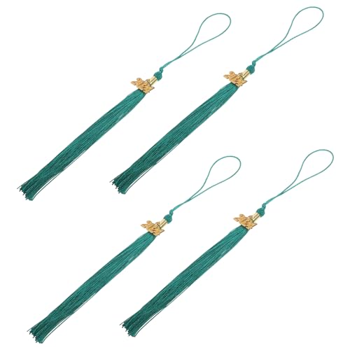 BATHVEVE 4 Stück Abschluss Hut Quasten Zubehör für Graduierungsfeiern Abschlussfeier Accessoires und Langlebige Dekorationen für Unvergessliche Erinnerungen von BATHVEVE