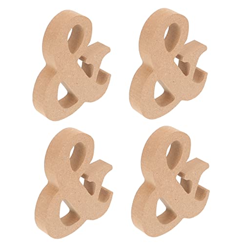 BATHVEVE 4 Stück Englische Ornamente Bewaldet Handwerkliches Esstisch Dein Hochzeit Haushaltsdekor Willkommen Briefdekoration Verschleißfestes Basteldekor Partyversorgung Holz BATHVEVE 4 Stück Englische Ornamente Bewaldet Handwerkliches Esstisch Dein Hochzeit Haushaltsdekor Willkommen Briefdekoration Verschleißfestes Basteldekor Partyversorgung Holz von BATHVEVE