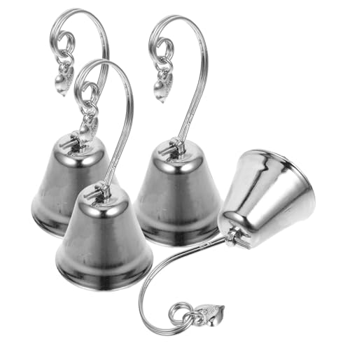 BATHVEVE 4 Stück Tischkartenhalter Platzkarten Clips im Glocken Design für Hochzeit Geburtstagsfeiern und Events und Dekorativ für Fotos und Notizen von BATHVEVE