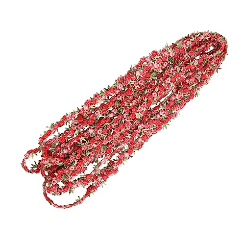 BATHVEVE 4.5M Dekoratives Band für Hochzeiten und DIY Dunkelrot Breit für Tischdekoration und Projekte BATHVEVE 4.5M Dekoratives Band für Hochzeiten und DIY Dunkelrot Breit für Tischdekoration und Projekte von BATHVEVE