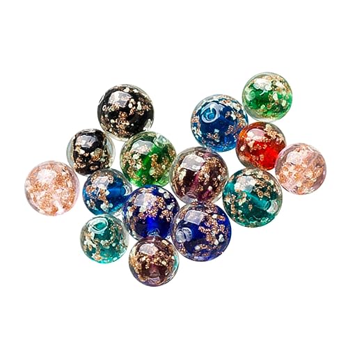 BATHVEVE 40Stücke Glow in The Dark Glasperlen Bunte Spacer Perlen für DIY Schmuck Armbänder Schlüsselanhänger und Kreative Bastelprojekte BATHVEVE 40Stücke Glow in The Dark Glasperlen Bunte Spacer Perlen für DIY Schmuck Armbänder Schlüsselanhänger und Kreative Bastelprojekte von BATHVEVE