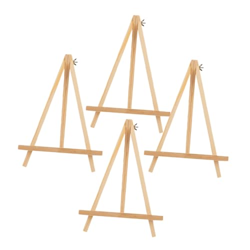BATHVEVE 4Stücke Mini Staffelei Holz Teilig für Tischstaffelei für Malerei Fotoständer Projekte Leicht und Transportabel ohne Montage Erforderlich BATHVEVE 4Stücke Mini Staffelei Holz Teilig für Tischstaffelei für Malerei Fotoständer Projekte Leicht und Transportabel ohne Montage Erforderlich von BATHVEVE