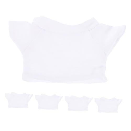 BATHVEVE 5 Stück Bären T Shirts für Plüschtiere Einfache Rundhals Bear Kleidung Bequeme und Weiche Stoffe für für und Festliche Anlässe BATHVEVE 5 Stück Bären T Shirts für Plüschtiere Einfache Rundhals Bear Kleidung Bequeme und Weiche Stoffe für für und Festliche Anlässe von BATHVEVE