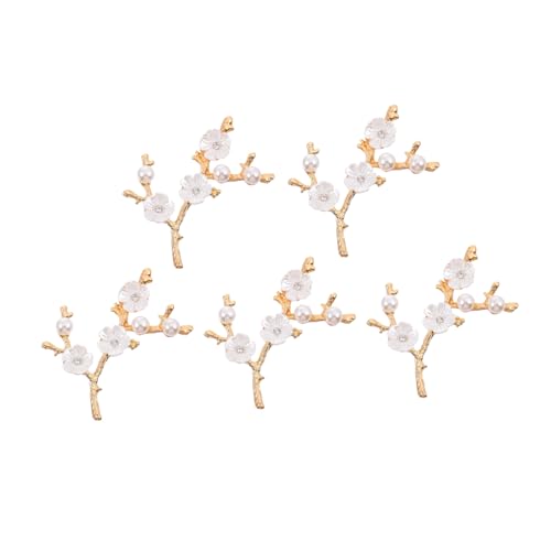 BATHVEVE 5 Stück Legierungspearl weißer Zweigzubehör Perle DIY zubehör Blumenzweig Filialzubehör Hochzeit Dame Form legierung DIY zubehör DIY- aus Legierung Imitationsperlen Golden BATHVEVE 5 Stück Legierungspearl weißer Zweigzubehör Perle DIY zubehör Blumenzweig Filialzubehör Hochzeit Dame Form legierung DIY zubehör DIY- aus Legierung Imitationsperlen Golden von BATHVEVE