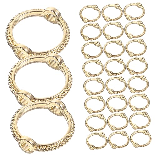 BATHVEVE 50Stücke Perlenrahmen Metall Kreis Verbinder für und Armbänder DIY Abstandshalter für Schmuckherstellung Hautfreundlich und Langlebig für Kreative BATHVEVE 50Stücke Perlenrahmen Metall Kreis Verbinder für und Armbänder DIY Abstandshalter für Schmuckherstellung Hautfreundlich und Langlebig für Kreative von BATHVEVE
