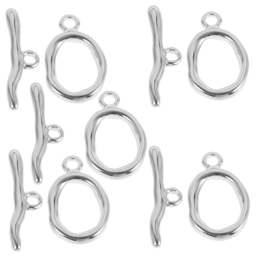 BATHVEVE 5Sätze Ot Kupfer Schnalle Vergoldete Schmuckverbindungsschnallen für Halsketten Armbänder und Mehr Langlebige Kettenverbinder Hochwertigem Material BATHVEVE 5Sätze Ot Kupfer Schnalle Vergoldete Schmuckverbindungsschnallen für Halsketten Armbänder und Mehr Langlebige Kettenverbinder Hochwertigem Material von BATHVEVE