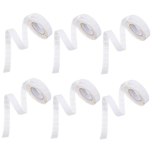 BATHVEVE 6 Rollen Runde Selbstklebende Etiketten Runde Etiketten Selbstklebende Kreispunkte von BATHVEVE