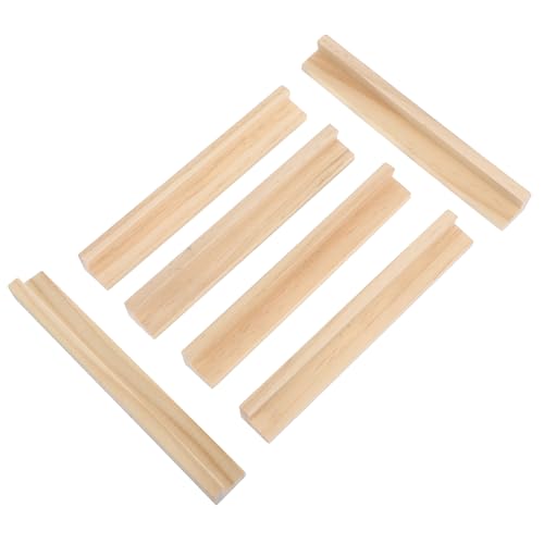 BATHVEVE 6 Stück Englische Alphabetbasis Halter für Dominosteine Fliesenhalter Domino-Halter-Racks Dominoständer aus Holz Briefablagen für Lebensmittel Domino-Zubehör Kiefernholz Beige BATHVEVE 6 Stück Englische Alphabetbasis Halter für Dominosteine Fliesenhalter Domino-Halter-Racks Dominoständer aus Holz Briefablagen für Lebensmittel Domino-Zubehör Kiefernholz Beige von BATHVEVE