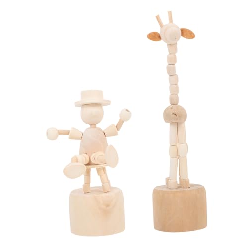BATHVEVE 6 Stück Teiliges DIY Holzspielzeug Dekorative Figuren Unbemaltem Holz für Bastelprojekte als für und Familie Geeignet für Bastelaktivitäten zu Hause BATHVEVE 6 Stück Teiliges DIY Holzspielzeug Dekorative Figuren Unbemaltem Holz für Bastelprojekte als für und Familie Geeignet für Bastelaktivitäten zu Hause von BATHVEVE