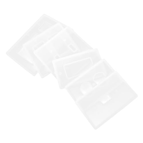 BATHVEVE 6 Stück Teiliges Silikon Epoxidharz Gießform DIY Bastelwerkzeuge für Heimdekoration Kreative Schalterpaneele und Designs für Erwachsene von BATHVEVE