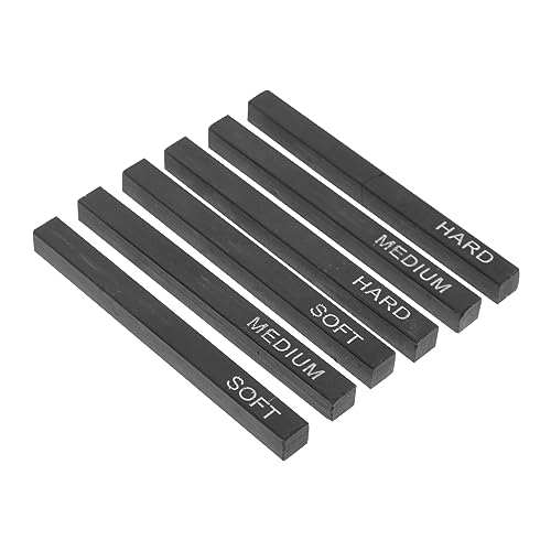 BATHVEVE 6 Stück Zeichenkohle Sticks Kohlezeichnungen für Künstler Studenten und Hobbyisten Weiche Mittlere und Harte Kohlenbalken für Skizzieren und Schattieren für Präzise Details BATHVEVE 6 Stück Zeichenkohle Sticks Kohlezeichnungen für Künstler Studenten und Hobbyisten Weiche Mittlere und Harte Kohlenbalken für Skizzieren und Schattieren für Präzise Details von BATHVEVE