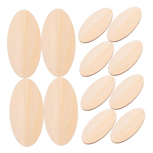 BATHVEVE 60 Stück Dicke Unbehandelte Holz Ovalplatten für Diy Projekte Basteln Dekoration und Kreative Kunstwerke für Malerei und Gravur BATHVEVE 60 Stück Dicke Unbehandelte Holz Ovalplatten für Diy Projekte Basteln Dekoration und Kreative Kunstwerke für Malerei und Gravur von BATHVEVE