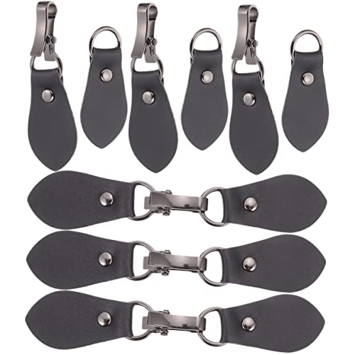BATHVEVE 6Paare Leder Clips für Kleidung Metallverschluss Langlebige Schließnadel für Pullover Schals und Kleider für Elegantes Styling und Sichere Befestigung BATHVEVE 6Paare Leder Clips für Kleidung Metallverschluss Langlebige Schließnadel für Pullover Schals und Kleider für Elegantes Styling und Sichere Befestigung von BATHVEVE