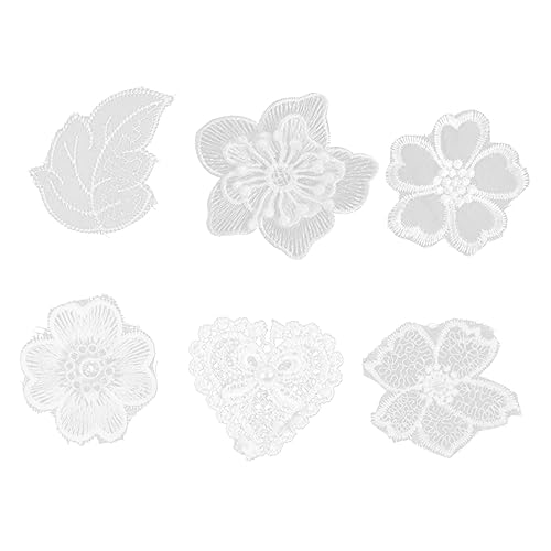 BATHVEVE 6Stücke Patch Aufnäher für DIY Bastelprojekte Hochwertiges Zubehör für Kleidung Zufällige Designs für Näharbeiten BATHVEVE 6Stücke Patch Aufnäher für DIY Bastelprojekte Hochwertiges Zubehör für Kleidung Zufällige Designs für Näharbeiten von BATHVEVE