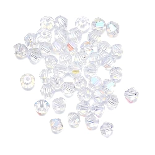 BATHVEVE 720 Stück Kristallperlen für Schmuckherstellung Transparente Diamantperlen DIY Bastelzubehör für Armbänder und für Kreative Projekte BATHVEVE 720 Stück Kristallperlen für Schmuckherstellung Transparente Diamantperlen DIY Bastelzubehör für Armbänder und für Kreative Projekte von BATHVEVE