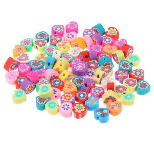 BATHVEVE 80Stücke DIY Tonperlen Mischfarben Polymer Clay Perlen für Schmuckherstellung für Armbänder Halsketten Fußkettchen und Ohrringe ca Bastelzubehör BATHVEVE 80Stücke DIY Tonperlen Mischfarben Polymer Clay Perlen für Schmuckherstellung für Armbänder Halsketten Fußkettchen und Ohrringe ca Bastelzubehör von BATHVEVE
