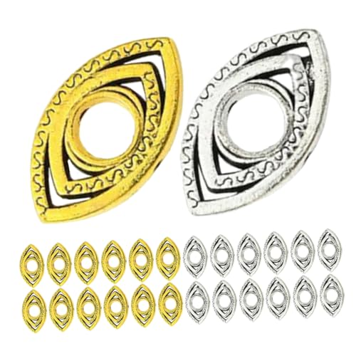 BATHVEVE Augen-charms, Perlen, Vintage-augen-anhänger, Feng-shui-ornament, Diy-zubehör Für Die Schmuckherstellung, Armbänder, Halsketten, Ohrringe, Schlüsselanhänger von BATHVEVE