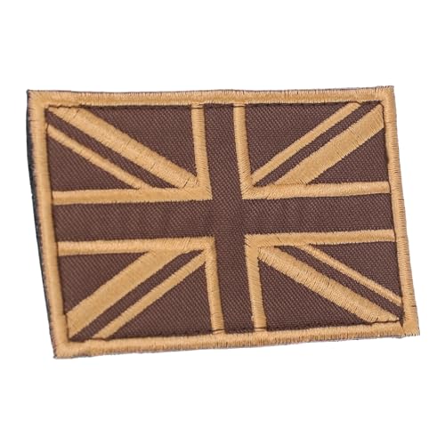 BATHVEVE Britische Flagge Aufnäher Gestickte Patches für Kleidung Vielseitig Einsetzbar für Jacken Hüte und Rucksäcke Langlebige Stoffaufkleber für Kreative Reparaturen BATHVEVE Britische Flagge Aufnäher Gestickte Patches für Kleidung Vielseitig Einsetzbar für Jacken Hüte und Rucksäcke Langlebige Stoffaufkleber für Kreative Reparaturen von BATHVEVE