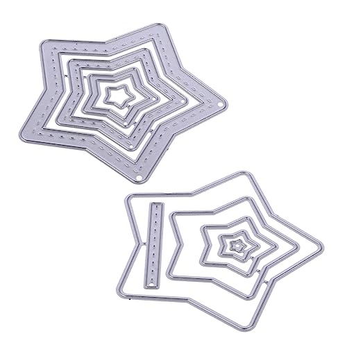 BATHVEVE DIY Schneidwerkzeug Teiliges Schablonen Stanzformen für Kartenherstellung und Tortendeko Einfach zu Bedienen Perfektes von BATHVEVE