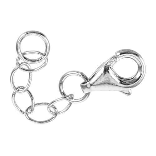 BATHVEVE Einstellbare Verlängerungskette für Schmuckherstellung Stilvolle Kettenverlängerung für Armbänder und Halsketten Design Einfach zu Bedienen für DIY Projekte von BATHVEVE