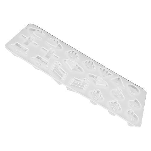 BATHVEVE Epoxidharz Silikonform für Anhänger DIY Gießform Flexibel Wiederverwendbar Antihaftend Praktische Schmuckanhänger Herstellung für Herz Mond Kreuz Designs BATHVEVE Epoxidharz Silikonform für Anhänger DIY Gießform Flexibel Wiederverwendbar Antihaftend Praktische Schmuckanhänger Herstellung für Herz Mond Kreuz Designs von BATHVEVE