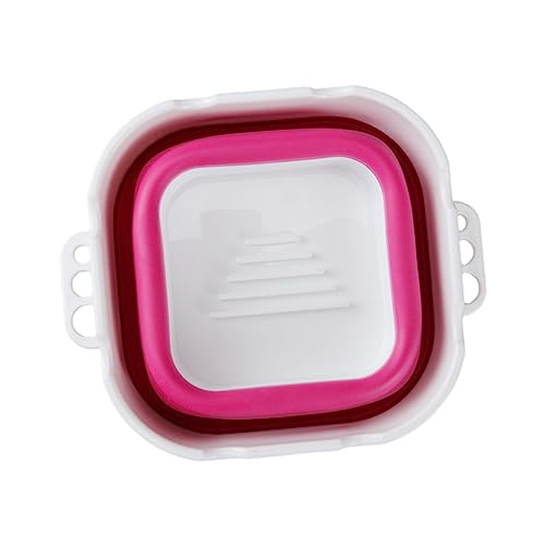BATHVEVE Faltbarer Pinselwascheimer Silikon Multifunktionaler Pinselreiniger für Aquarell Öl und Acrylmalerei Praktischer Pinselhalter und Mischpalette Rot BATHVEVE Faltbarer Pinselwascheimer Silikon Multifunktionaler Pinselreiniger für Aquarell Öl und Acrylmalerei Praktischer Pinselhalter und Mischpalette Rot von BATHVEVE