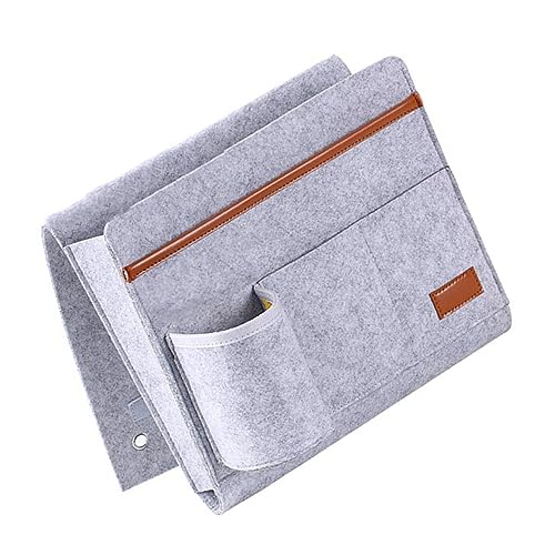 BATHVEVE Filz-Aufbewahrung tasche bettgestell bettrahmen sitzsack sofa halterung für mobile brillen etui Arm Nachttisch Lagerung Sessel Organizer Aufbewahrungstasche Filzstoff Light Grey BATHVEVE Filz-Aufbewahrung tasche bettgestell bettrahmen sitzsack sofa halterung für mobile brillen etui Arm Nachttisch Lagerung Sessel Organizer Aufbewahrungstasche Filzstoff Light Grey von BATHVEVE