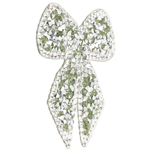 BATHVEVE Glitzer Applikation Patch für Kleidung Satin Band Dekoratives Bügel Patch für DIY Mode Taschen und Hüte Langlebig und Hautfreundlich von BATHVEVE
