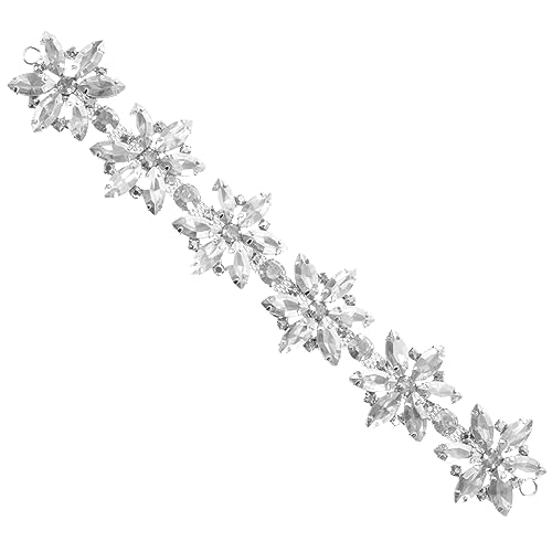 BATHVEVE Glitzernde Strass Blumen Applikation für Hochzeitskleider Dekorative Verzierung für Diy Bekleidung Taschen und Accessoires Teilig BATHVEVE Glitzernde Strass Blumen Applikation für Hochzeitskleider Dekorative Verzierung für Diy Bekleidung Taschen und Accessoires Teilig von BATHVEVE