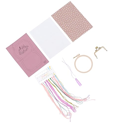 BATHVEVE Handarbeitswerkzeuge Tragetasche Stickset Wandteppich Sets Für Anfänger Stichtaschen Maschinenstickset Tasche Stickset Für Anfänger Basteln Für Erwachsene Nähset Für von BATHVEVE