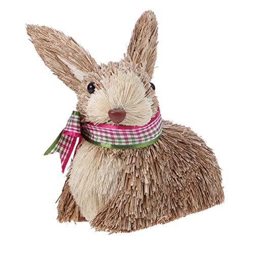 BATHVEVE Handgewebtes Strohkaninchen Ornament Deko für Ostern Frühlingsdeko Tischdeko Terrarium und Mikro Landschaften BATHVEVE Handgewebtes Strohkaninchen Ornament Deko für Ostern Frühlingsdeko Tischdeko Terrarium und Mikro Landschaften von BATHVEVE