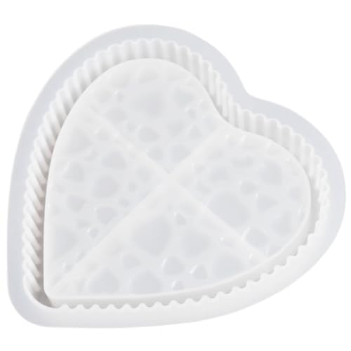 BATHVEVE Herzform Silikonform für DIY Aufbewahrungsboxen Silikon Gießform für Handgefertigte Kunstwerke für Erwachsene Vielseitig Einsetzbar und Langlebig BATHVEVE Herzform Silikonform für DIY Aufbewahrungsboxen Silikon Gießform für Handgefertigte Kunstwerke für Erwachsene Vielseitig Einsetzbar und Langlebig von BATHVEVE