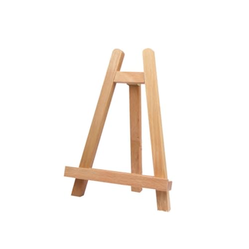 BATHVEVE Holzfotosrahmen Display -Rahmen Halter Stand Tischplatte klein Malstaffelei Kunst Malerei tischstativ A-Rahmen-Display-Staffelei Mini-Staffelei aus Holz Hölzern von BATHVEVE