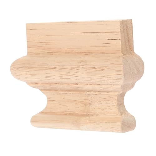 BATHVEVE Holzgeschnitzte Roman Säulendekoration Fein Gearbeitete Onlay Applique für Möbel Vintage Stil Unbemalt Stilvolle Möbelverzierung für Schränke und Türen BATHVEVE Holzgeschnitzte Roman Säulendekoration Fein Gearbeitete Onlay Applique für Möbel Vintage Stil Unbemalt Stilvolle Möbelverzierung für Schränke und Türen von BATHVEVE