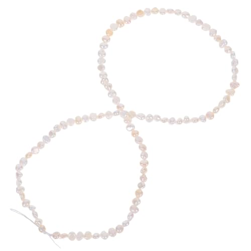 BATHVEVE Kleine Barocke Süßwasserperlen 3–4 Mm Mit Löchern Zum Basteln Von Schmuck, Armbändern, Halsketten, Ohrringen Und Diy-kunstprojekten BATHVEVE Kleine Barocke Süßwasserperlen 3–4 Mm Mit Löchern Zum Basteln Von Schmuck, Armbändern, Halsketten, Ohrringen Und Diy-kunstprojekten von BATHVEVE