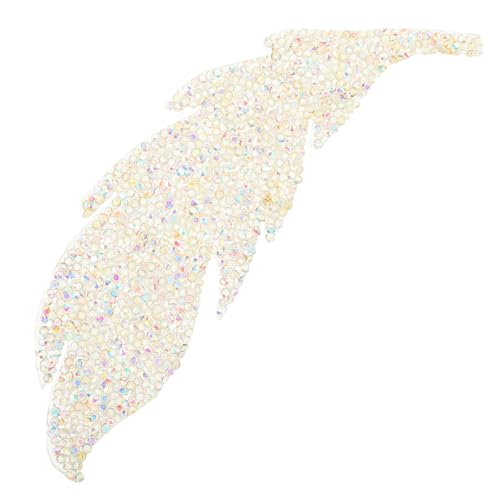 BATHVEVE Leaf förmiger DIY Strass Applikation Aufbügler für Kleidung Taschen Accessoires Handgefertigtes Langlebiges Resin Patch zur Reparatur und Dekoration Leichter Aufnäher für BATHVEVE Leaf förmiger DIY Strass Applikation Aufbügler für Kleidung Taschen Accessoires Handgefertigtes Langlebiges Resin Patch zur Reparatur und Dekoration Leichter Aufnäher für von BATHVEVE