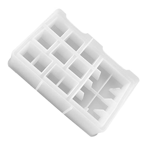 BATHVEVE Lippenstift Box Silikonform für DIY Schmuckherstellung Epoxidharz Gussform für Kreative Aufbewahrung Flexibel und Leicht zu Reinigen für von BATHVEVE