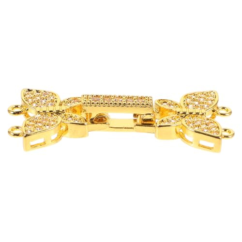 BATHVEVE Luxuriöser Zirkonia Schmetterlingsverschluss Für DIY Schmuck Für Layered Halsketten Und Armbänder Hochwertige Verschlüsse Für Schmuckherstellung von BATHVEVE
