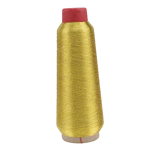 BATHVEVE Metallic Maschinen Stickereifaden Yards Spule Hochwertiges Langlebiges Stickgarn für Präzises Sticken und Stricken für Nähmaschinen von BATHVEVE